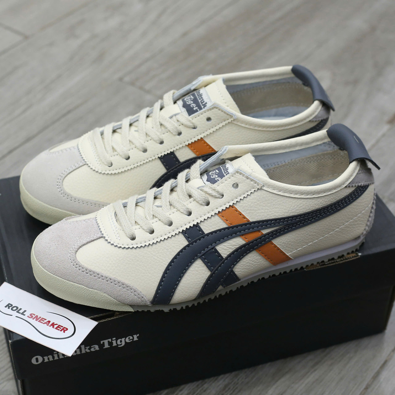 Giày Onitsuka Tiger Mexico 66 ‘White Navy Orange’