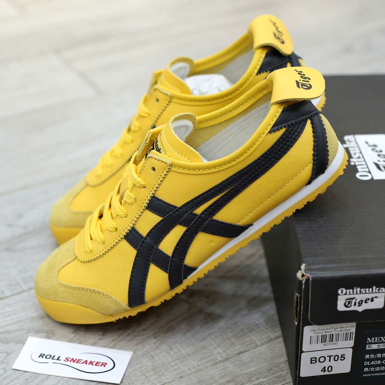 Giày Onitsuka Tiger Mexico 66 ‘Yellow Black’ Best Quality