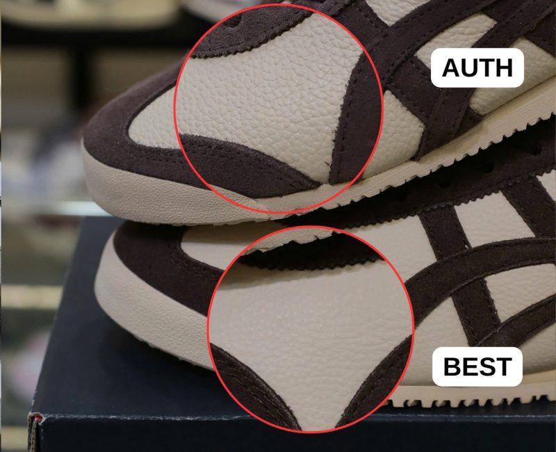 So sánh Giày Onitsuka Tiger Mexico 66 Beige Chocolate Brown