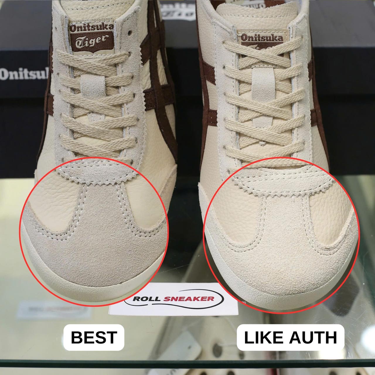 So sánh Giày Onitsuka Tiger Mexico 66 ‘Beige Suede Brown’