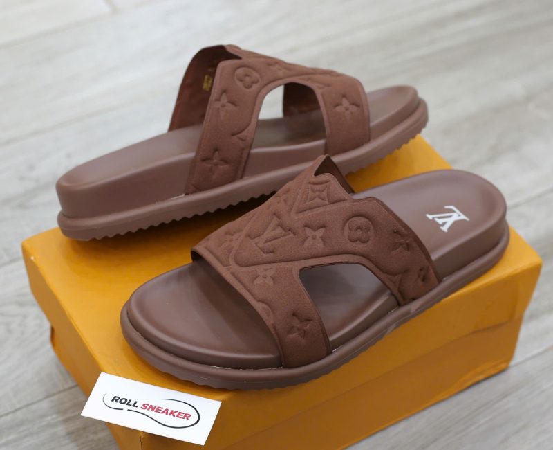 Dép LV Oasis Mule Brown Best Quality