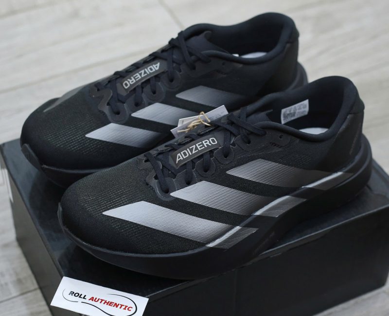 Giày Adidas Adizero Evo SL ‘Black Iron Metallic’ Real