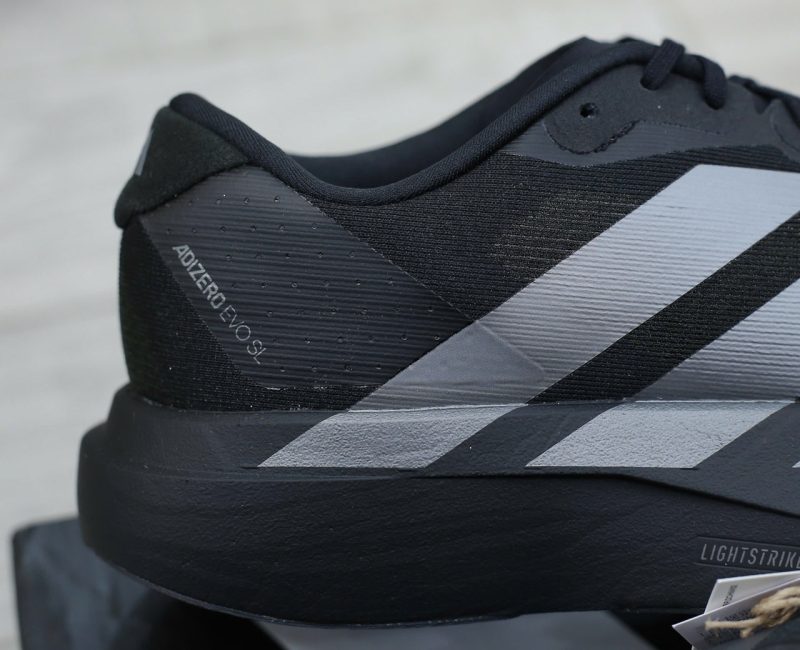 Giày Adidas Adizero Evo SL ‘Black Iron Metallic’ Real