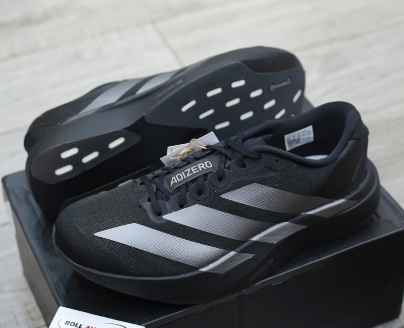 Giày Adidas Adizero Evo SL ‘Black Iron Metallic’ Real