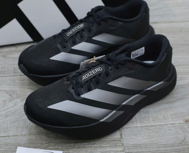 Giày Adidas Adizero Evo SL ‘Black Iron Metallic’ Real