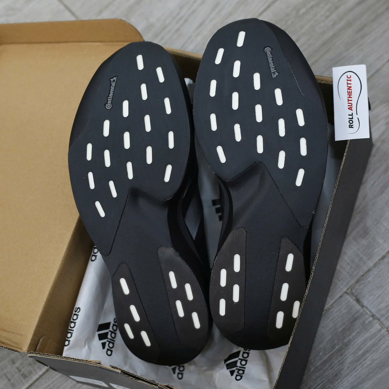 Giày Adidas Adizero Evo SL ‘Black Iron Metallic’ Real