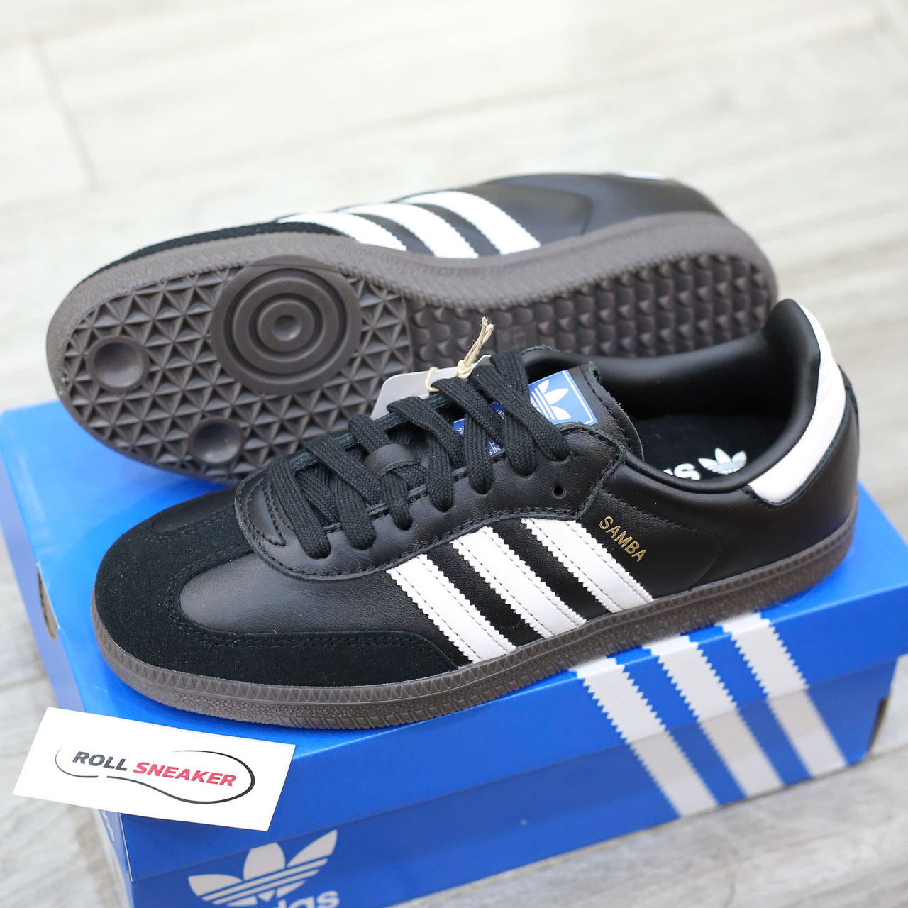 Giày Adidas Samba OG ‘Black Gum’ Best Quality