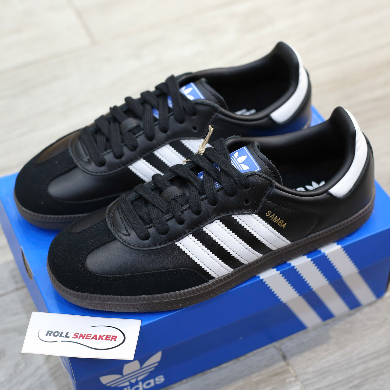 Giày Adidas Samba OG ‘Black Gum’ Best Quality