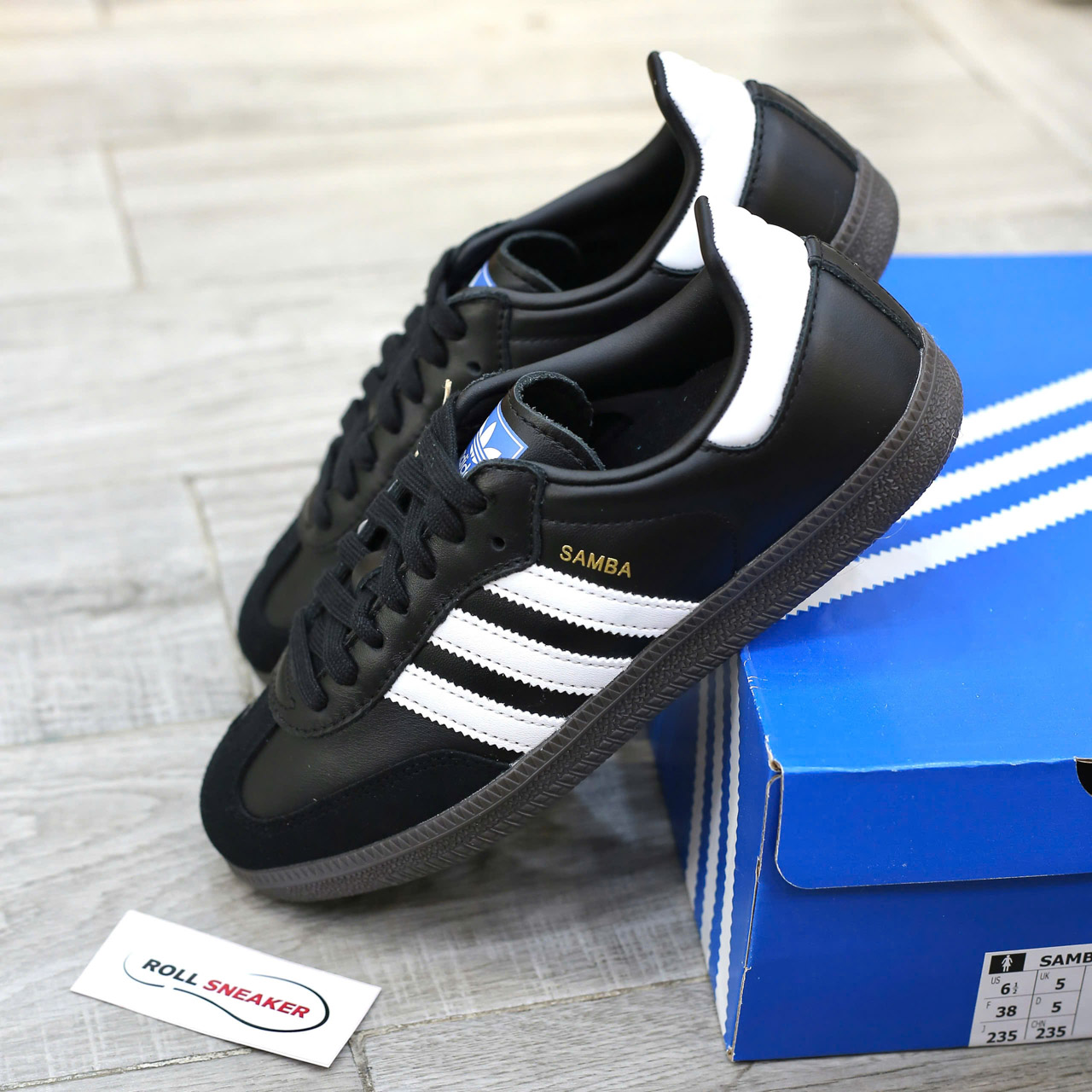 Giày Adidas Samba OG ‘Black Gum’ Best Quality