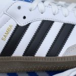 Giày Adidas Samba OG Cloud White Core Black Real