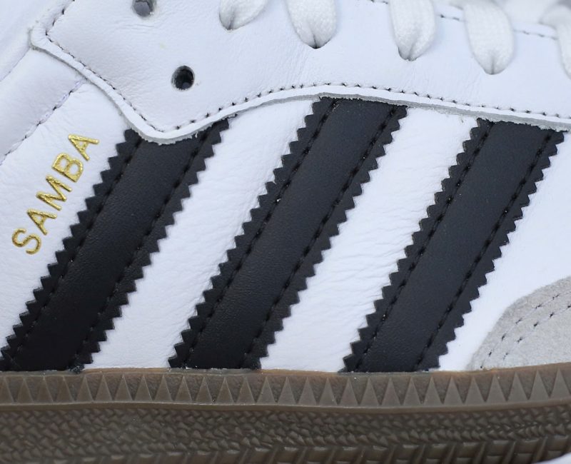 Giày Adidas Samba OG Cloud White Core Black Real