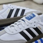 Giày Adidas Samba OG Cloud White Core Black Real