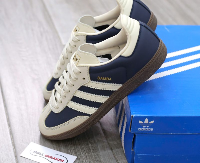 Giày Adidas Samba OG Night Indigo White Best Quality