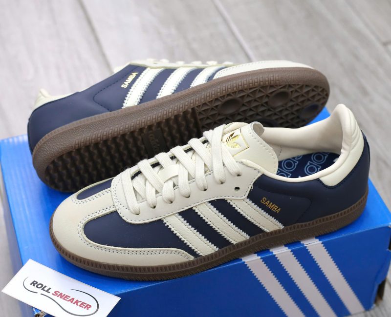 Giày Adidas Samba OG Night Indigo White Best Quality