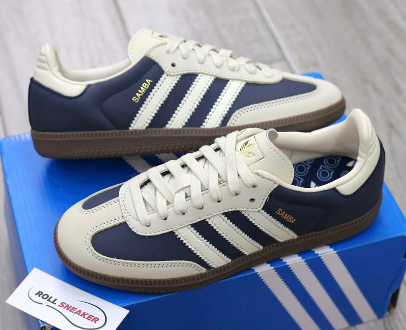 Giày Adidas Samba OG Night Indigo White Best Quality