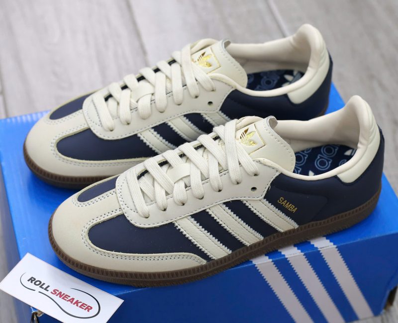 Giày Adidas Samba OG Night Indigo White Best Quality