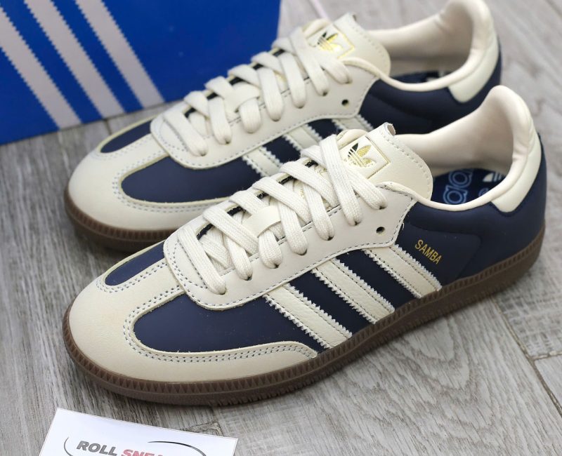 Giày Adidas Samba OG Night Indigo White Best Quality