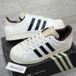 Giày Adidas x Wales Bonner Superstar ‘Ivory Black’ Best Quality
