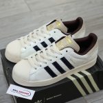 Giày Adidas x Wales Bonner Superstar ‘Ivory Black’ Best Quality