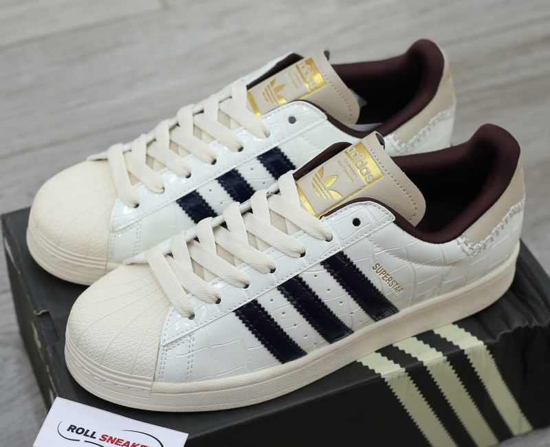 Giày Adidas x Wales Bonner Superstar ‘Ivory Black’ Best Quality