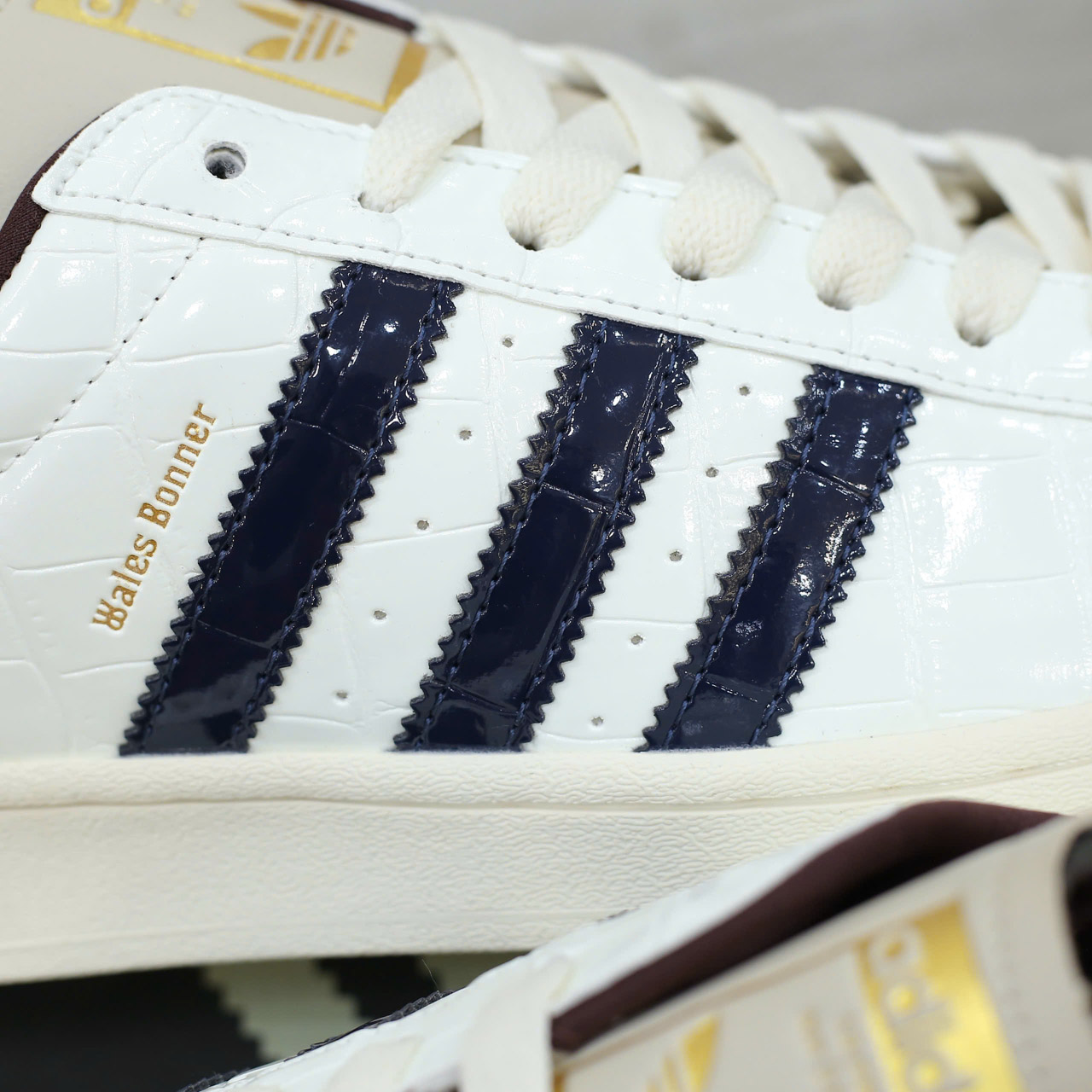 Giày Adidas x Wales Bonner Superstar ‘Ivory Black’ Best Quality