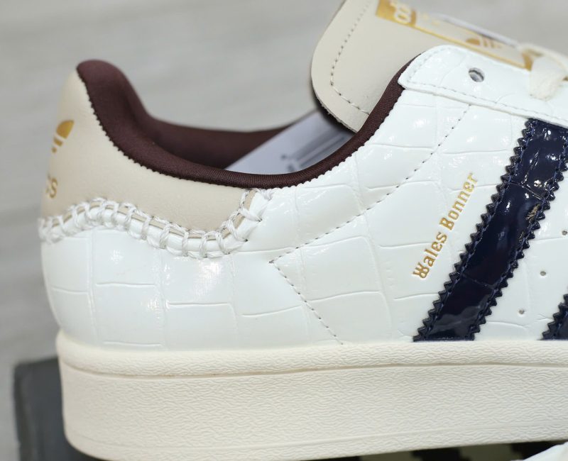 Giày Adidas x Wales Bonner Superstar ‘Ivory Black’ Best Quality