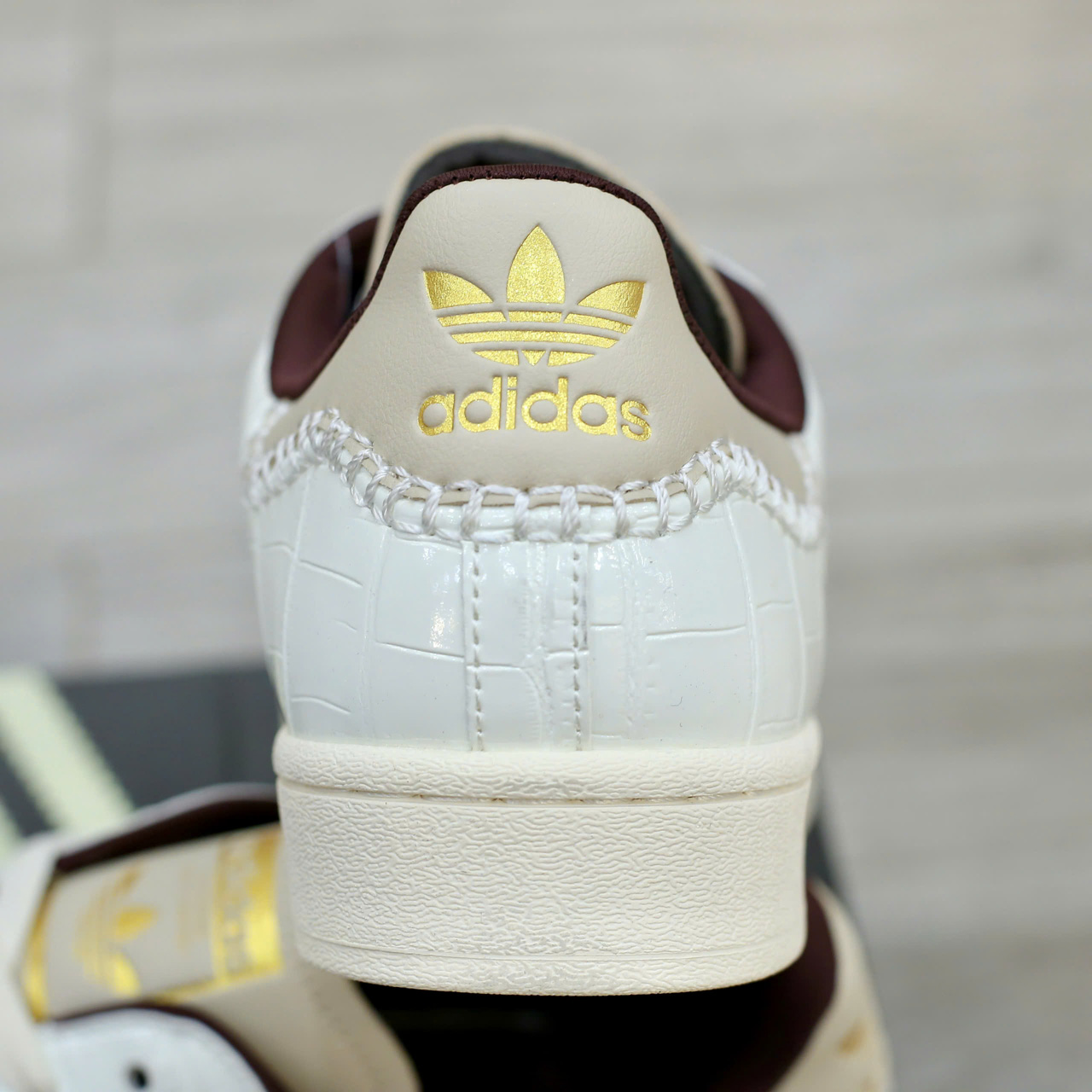 Giày Adidas x Wales Bonner Superstar ‘Ivory Black’ Best Quality