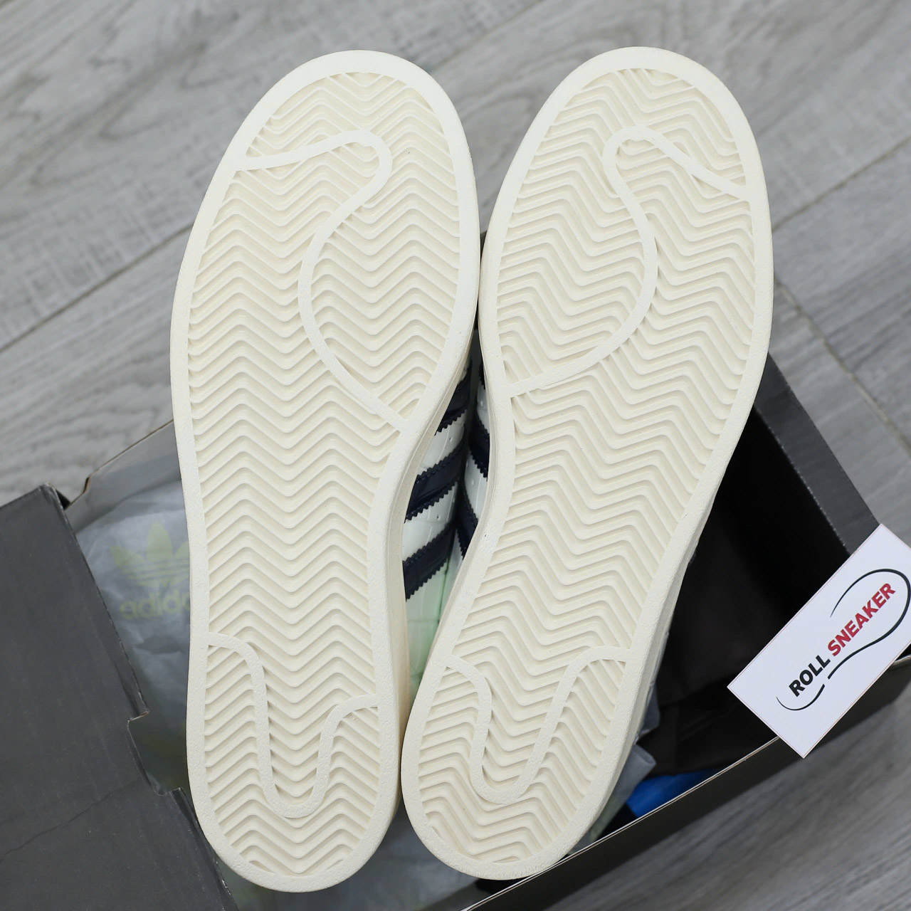 Giày Adidas x Wales Bonner Superstar ‘Ivory Black’ Best Quality
