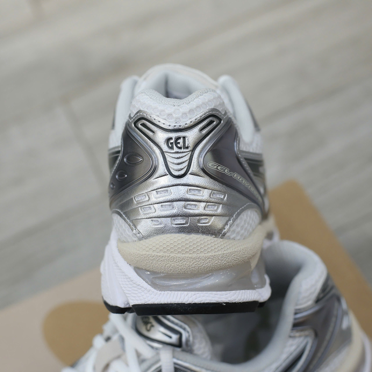 Giày ASICS Gel-Kayano 14 ‘White Graphite Grey’ Real