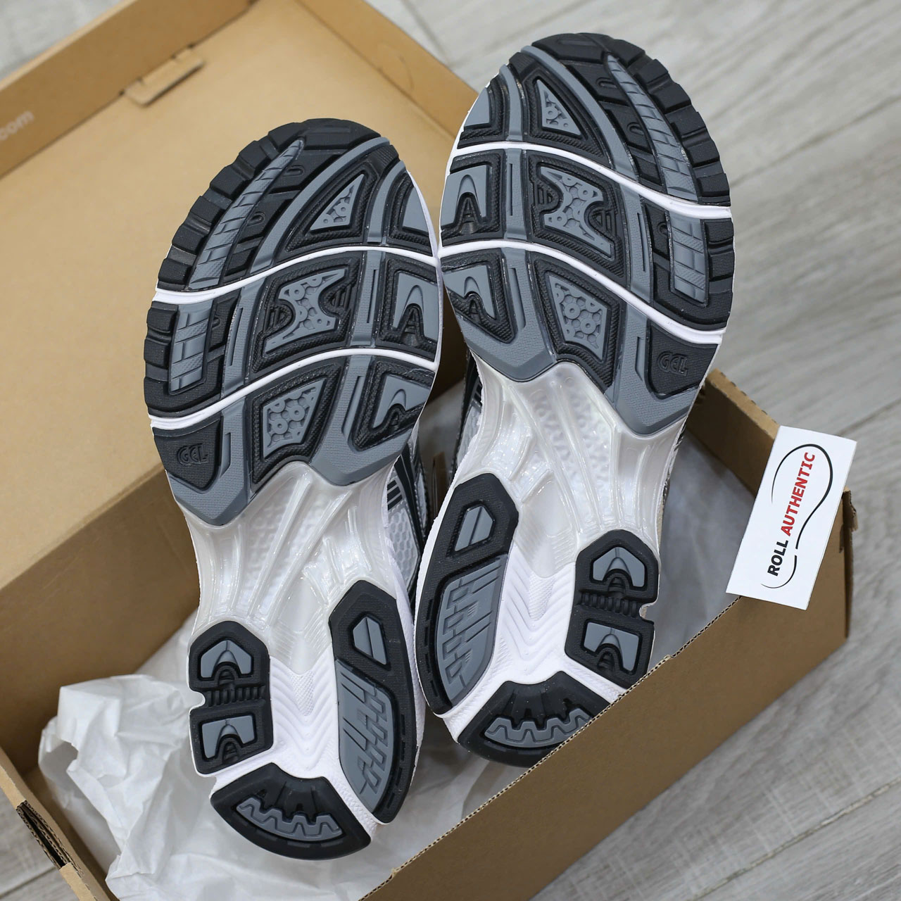 Giày ASICS Gel-Kayano 14 ‘White Graphite Grey’ Real