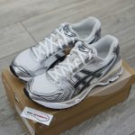 Giày ASICS Gel-Kayano 14 ‘White Graphite Grey’ Real