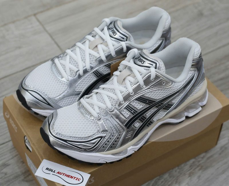 Giày ASICS Gel-Kayano 14 ‘White Graphite Grey’ Real