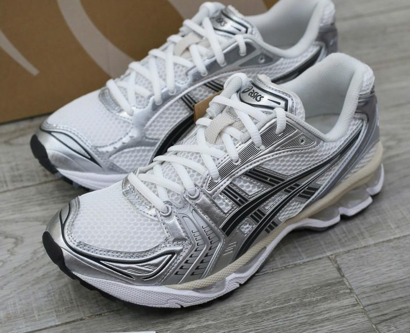 Giày ASICS Gel-Kayano 14 ‘White Graphite Grey’ Real