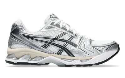 Giày ASICS Gel-Kayano 14 ‘White Graphite Grey’ Real