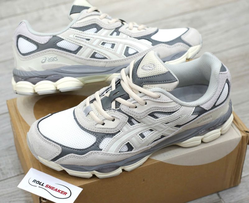 Giày Asics Gel NYC ‘Cream Oyster Grey’ Best Quality