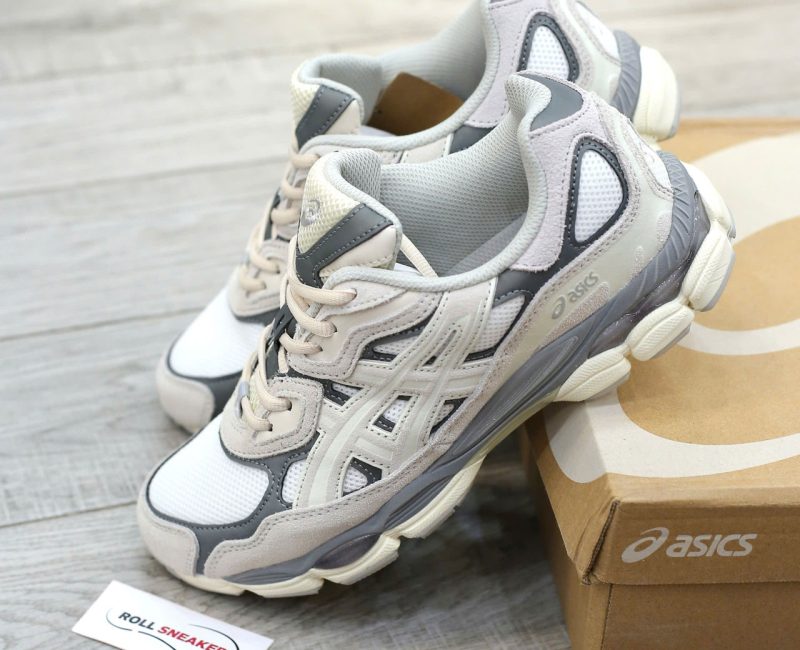 Giày Asics Gel NYC ‘Cream Oyster Grey’ Best Quality