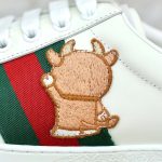 Giày Doraemon x Gucci Wmns Ace ‘Ivory Devil Patch’ Best Quality