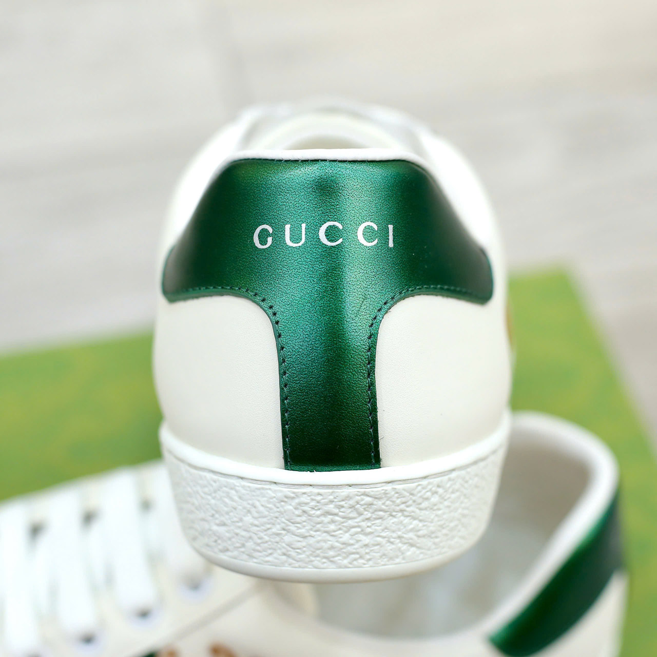 Giày Doraemon x Gucci Wmns Ace ‘Ivory Devil Patch’ Best Quality