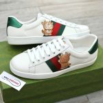 Giày Doraemon x Gucci Wmns Ace ‘Ivory Devil Patch’ Best Quality