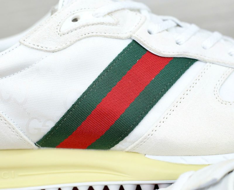Giày Gucci Re-Motion Variation White Original GG Canvas Best Quality