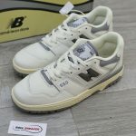 Giày New Balance Aime Leon Dore x 550 Silver White Best Quality