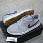 Giày Nike Air Jordan 1 Low Golf ‘Wolf Grey Gum’ Best Quality