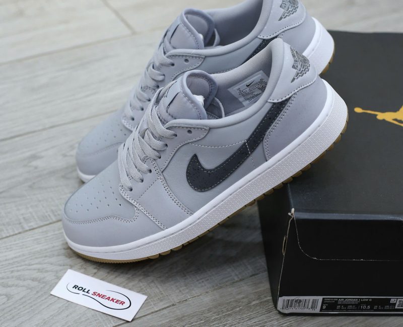Giày Nike Air Jordan 1 Low Golf ‘Wolf Grey Gum’ Best Quality