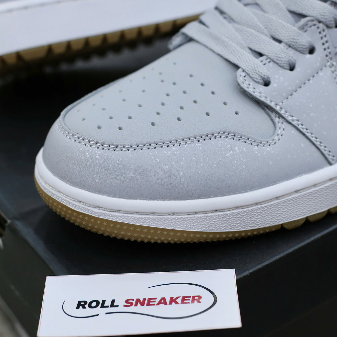 Giày Nike Air Jordan 1 Low Golf ‘Wolf Grey Gum’ Best Quality
