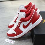 Giày Nike Air Jordan 1 Low Gym Red White Real