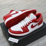 Giày Nike Air Jordan 1 Low Gym Red White Real