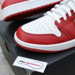 Giày Nike Air Jordan 1 Low Gym Red White Real