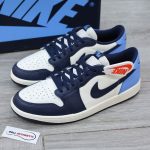 Giày Nike Air Jordan 1 Low OG ‘Obsidian UNC’ Real