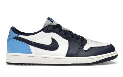 Giày Nike Air Jordan 1 Low OG ‘Obsidian UNC’ Real