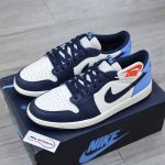 Giày Nike Air Jordan 1 Low OG ‘Obsidian UNC’ Real